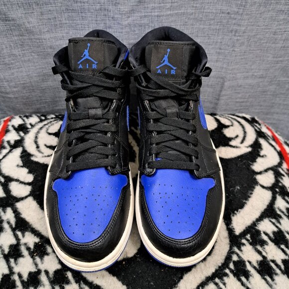 %Size 8.5 Nike Mens Air Jordan 1 Mid 554724-068 Sneakers AJ1 main image 11